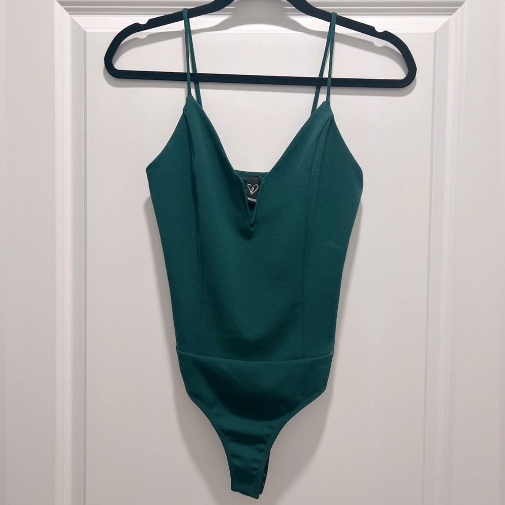 Green bodysuit